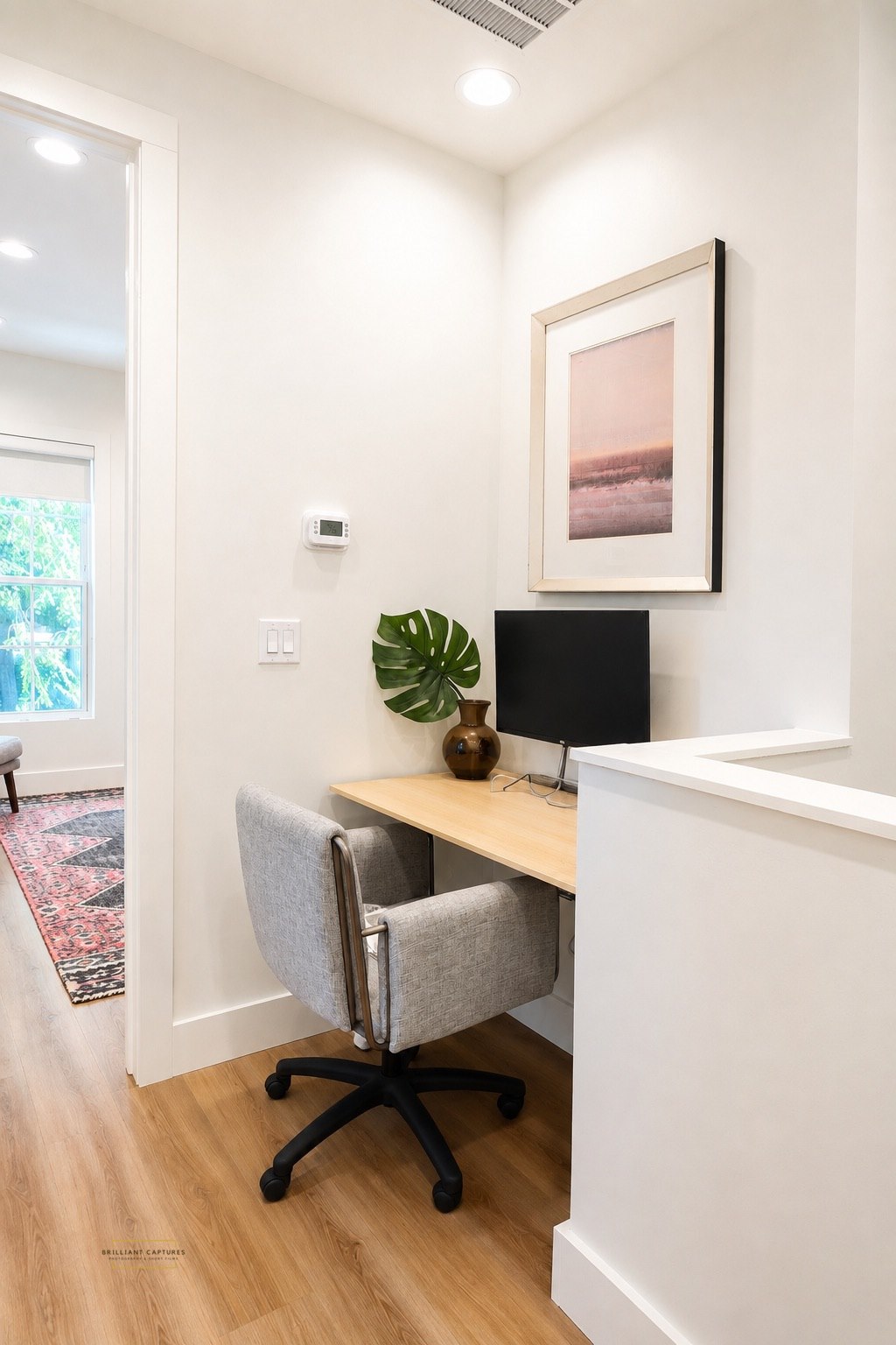 Dedicated work-from-home station with fiber internet at The Urban Casa